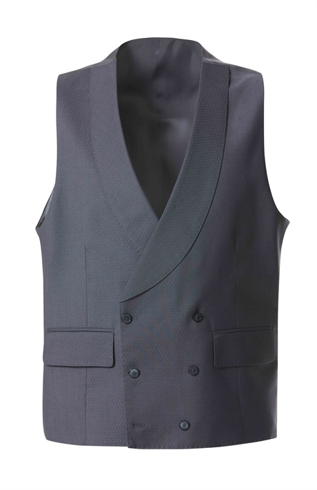 Double Breasted Wedding Waistcoat Umberto - Cavaliere